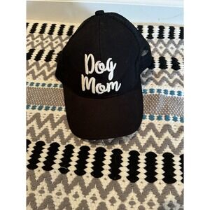 Cc  Baseball Cap Dog Mom Black
